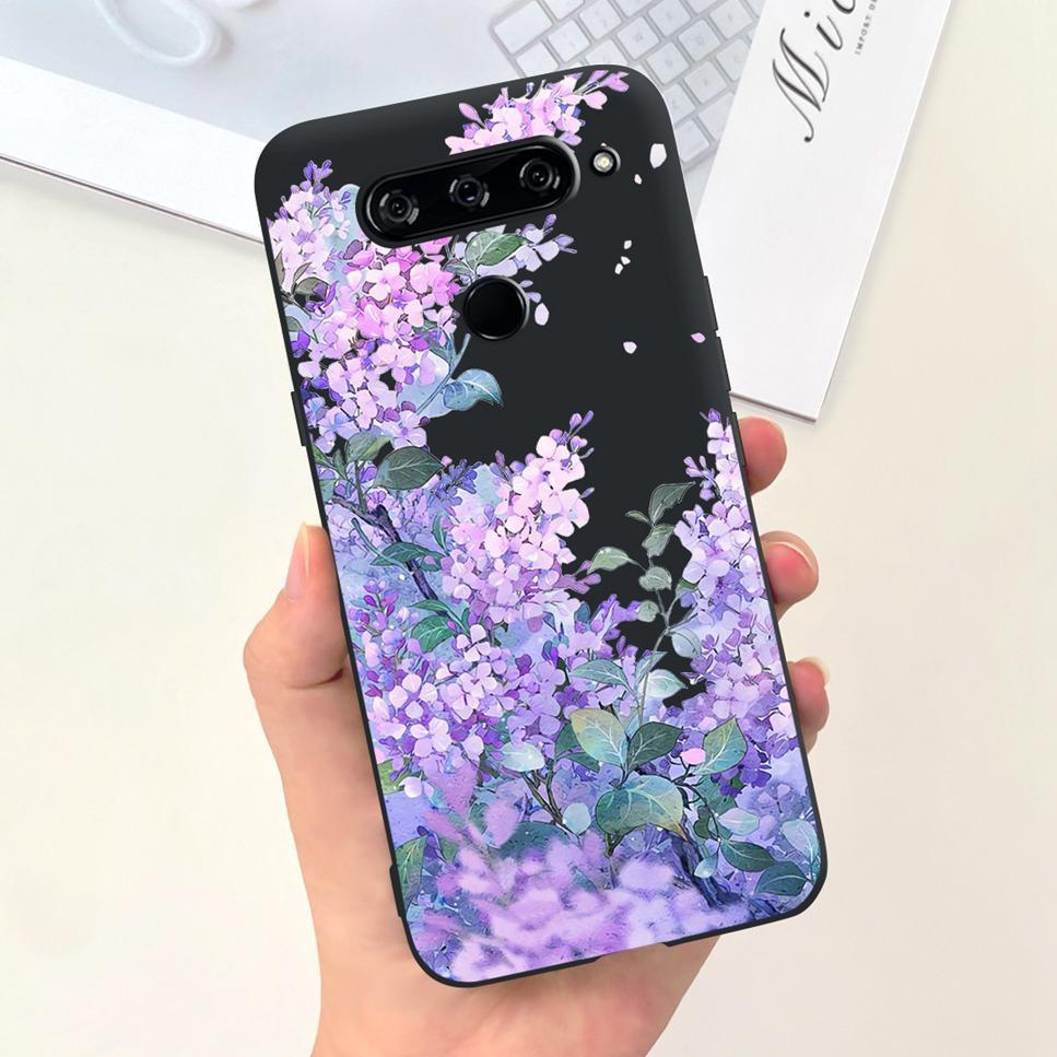 Case For LG V40 ThinQ Cartoon Astronaut Dinosaur Soft Silicon Black Cover For LG V50 V50S ThinQ 5G LG V30 2017 Bumper Phone Case