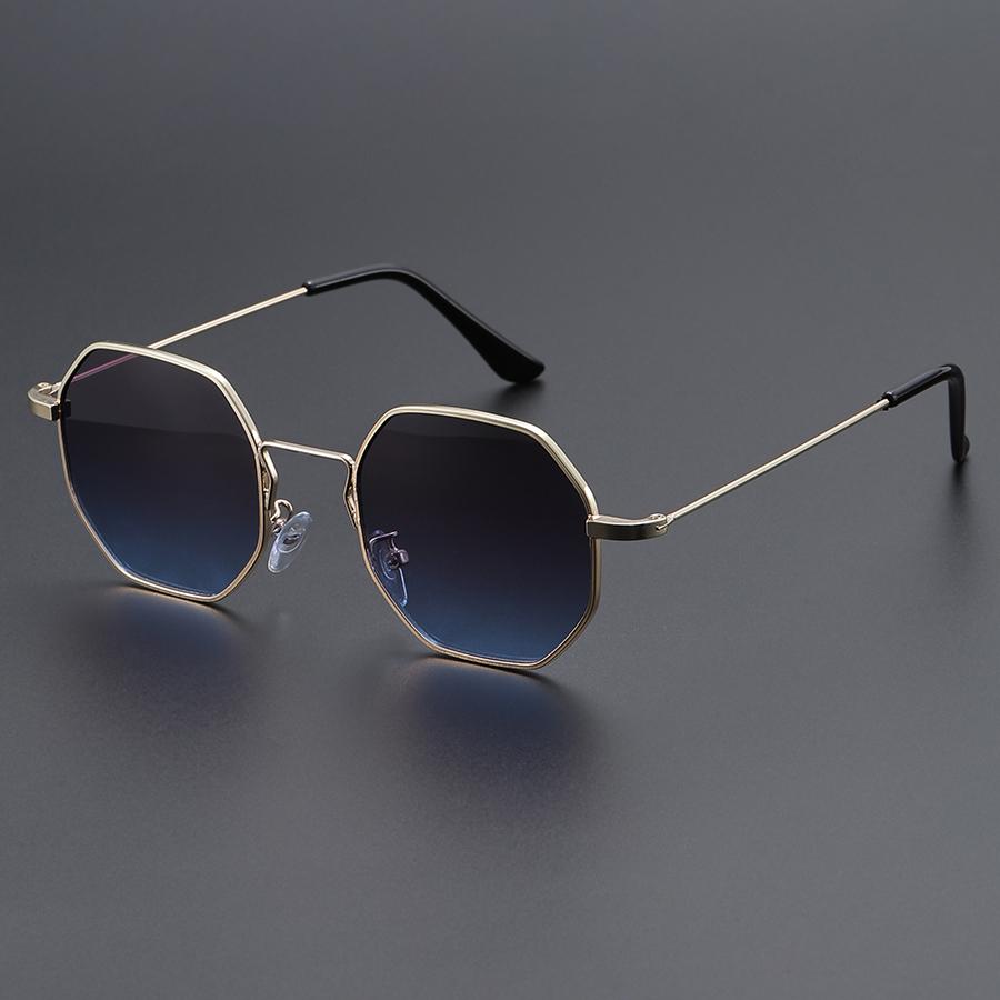 Men's Classic Geometric Frame Fashion Glasses, Suitable for Holiday Gifts To Friends and Family Wome Sunglasses