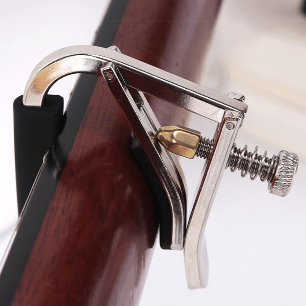Guitar Capo Adjustable Metal Capo Guitar Tuner Clamp for Acoustic Electric Guitar Accessories Parts