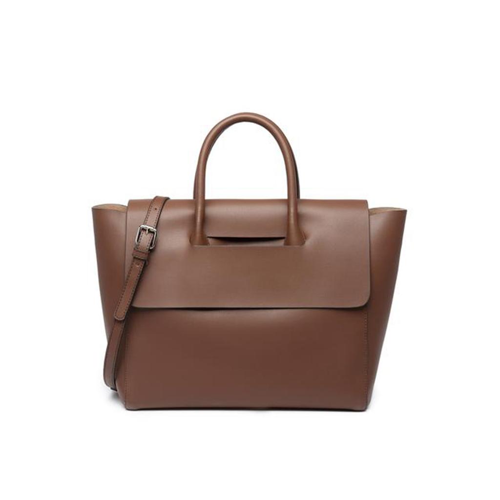 Large Handbag, Women's Foreskin, Large-capacity Handbag, Retro Commuting Tote Bag