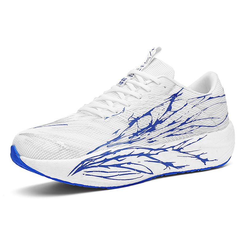 

Men Women Outdoor Sports Summer Sneakers Breathable Non Slip Fashion Lovers thick sole light running shoes Four season soft non slip men women 36