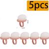 5pcs Professional Nail Dust Brush Nails Art Brush Ring-Shaped Remove Gel Polish Dust Cleaner Tool Women Manicure Accessories