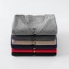 Hengyuanxiang Women's Pure Wool V-Neck Cardigan Sweater