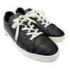 Great HERMES Low cut sneakers Kid H logo black leather mens 42 Used