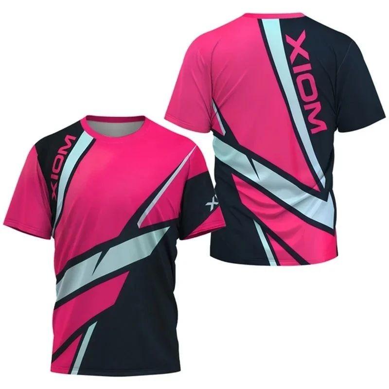 

New fashionable men s quick drying casual breathable round neck T-shirt with letter print outdoor sports top L