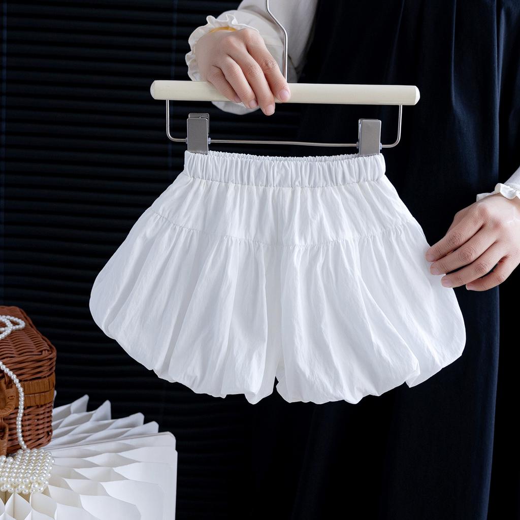 Girls' Flower Bud Shorts Summer Baby Girl Summer Clothes Shorts