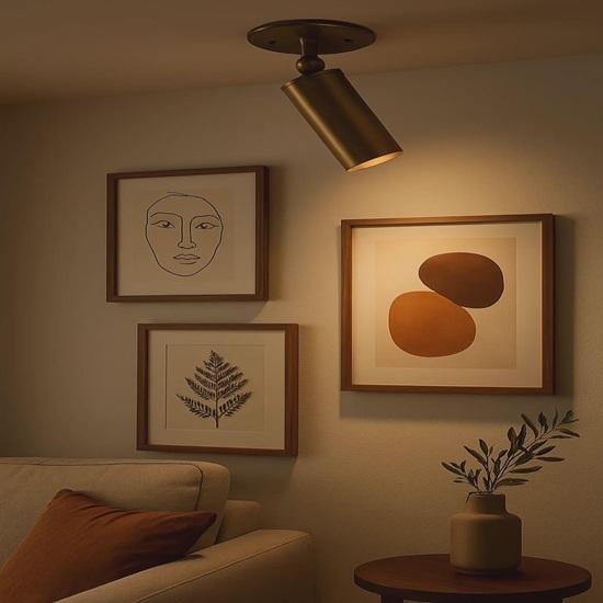 17.78 Cm Mid Century Modern Raw Brass Pendant Light Handmade Chandelier Entryways, Hallways, Bedrooms, Office, Home Decor Gift