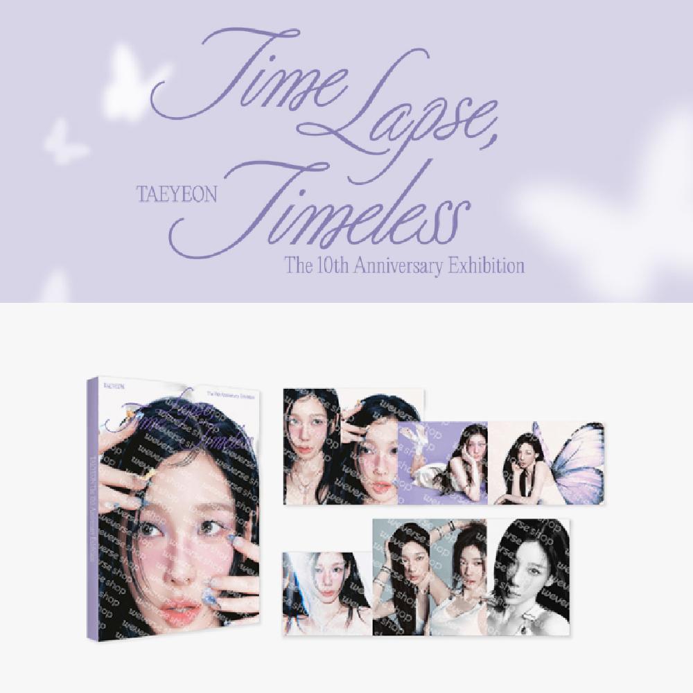 

Pre-order 2025 TAEYEON The 10th Anniversary Exhibition Time Lapse, Timeless Postcard Set