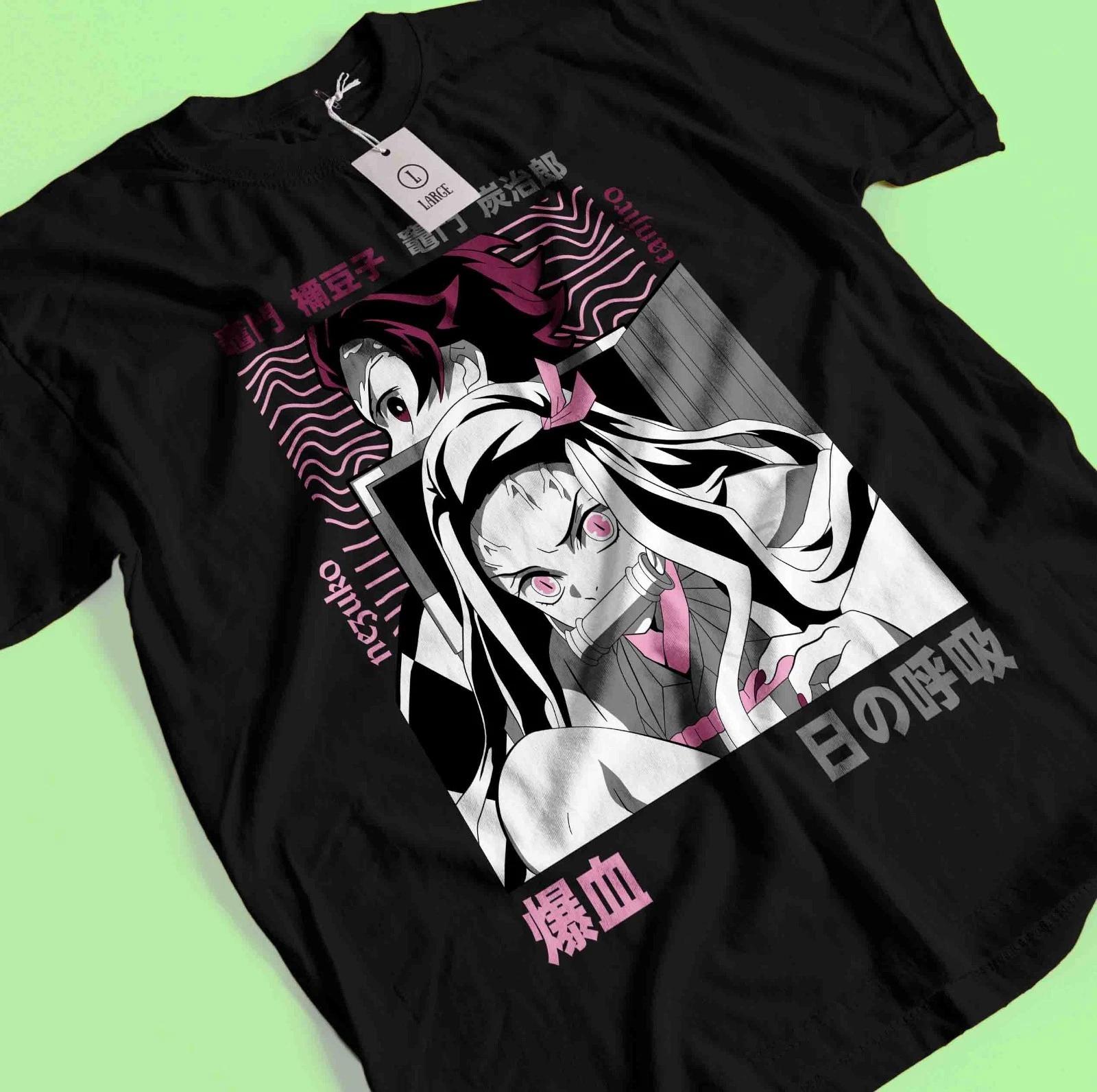 Рубашка Истребитель демонов Футболка Каменный Хасира Футболка Гёмей Химедзима Мудзан Тандзиро S