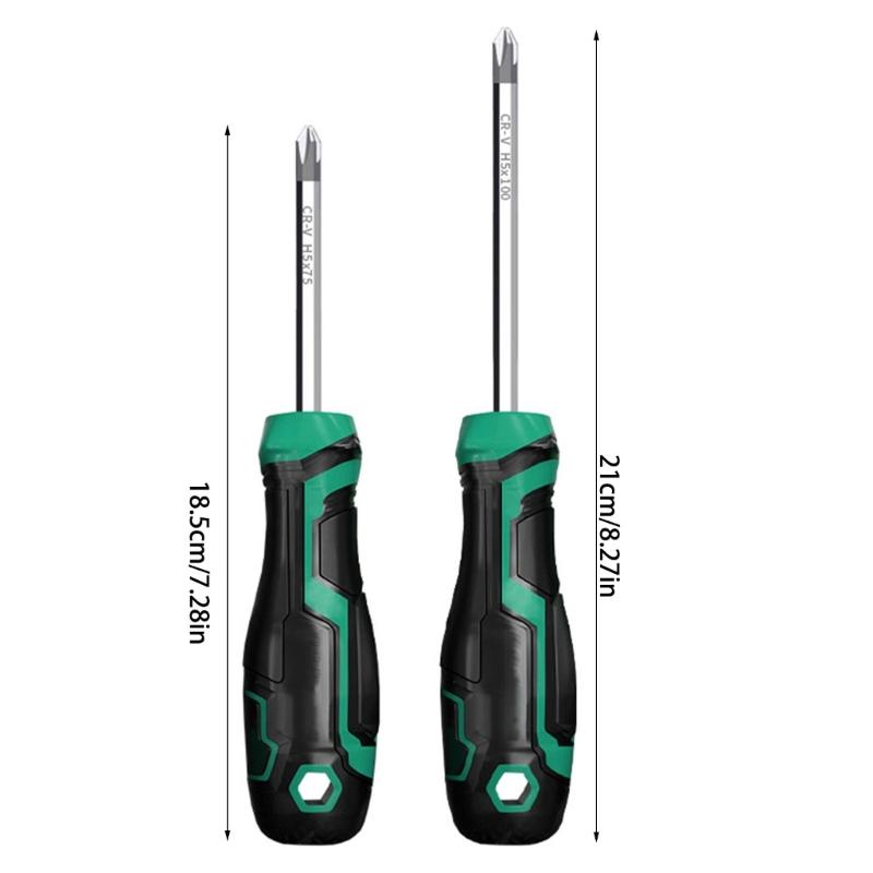 Long Screwdriver Magnetic Crossing Screwdriver Steel Screw Driver For Disassemble Toy Items Repair Tool 75mm/100mm