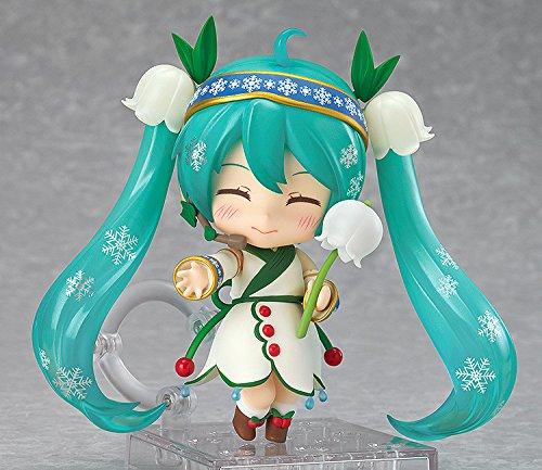 Nendoroid Character Vocal Series 01 Hatsune Miku Snow Miku Snow Bell Painted Movable Figure Ver. Non-scale ABS&PVC