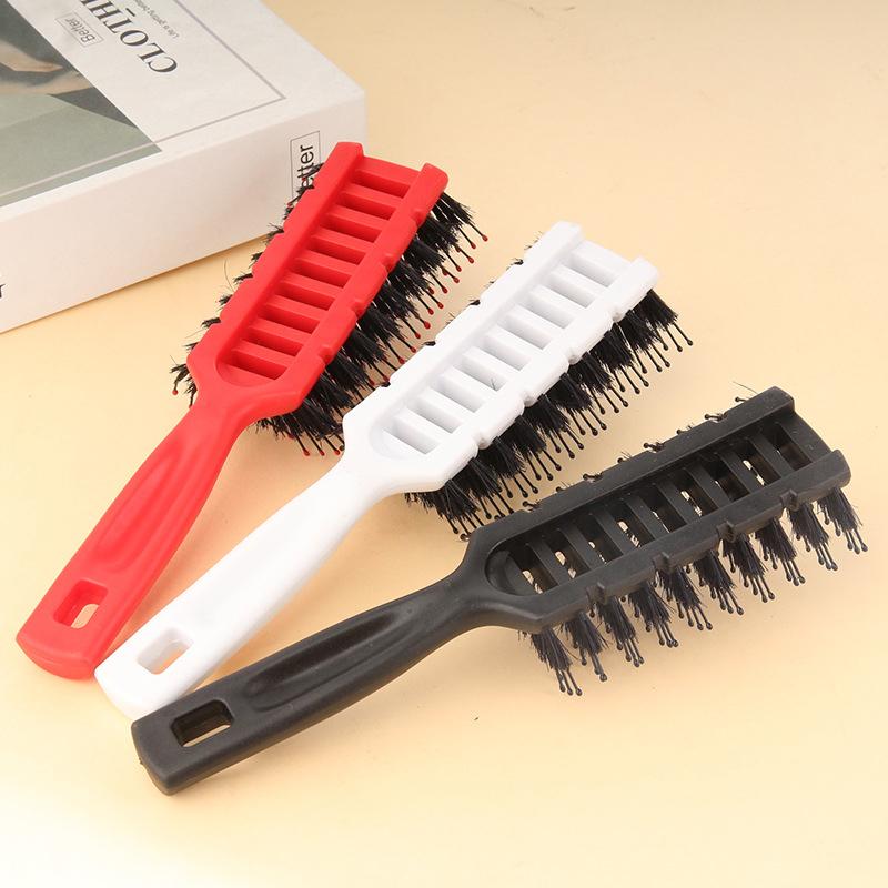 Barber Hair Dyeing Cutting Coloring Brush With Anti-Scalding Fish Bone Shape Comb Men'S Hair Styling Tool