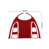 3Pcs Red Carbon Fiber Car Inner Reading Light Panel Civer For Mini Cooper 07-10