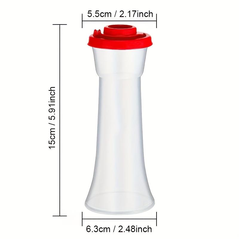 2PCS Plus Salt and Pepper Shaker Moisture-proof Salt Shaker Go Camping Picnic Outdoor Kitchen Spice Jar Dispenser, BBQ Seasoning Jar, Powder Sprinkler