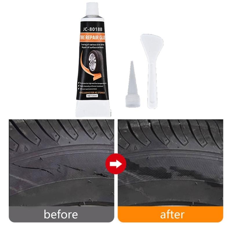 Easy Carry  Tire Repair Adhesive 30ml/50ml Tire Sealant Ensuring Driving Safe  for Quick Leak Fixing for Emergency Use