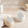 Double-Sided Foot Grinder Callus Remover Stainless Steel Pedicure Tool for Smooth Heels
