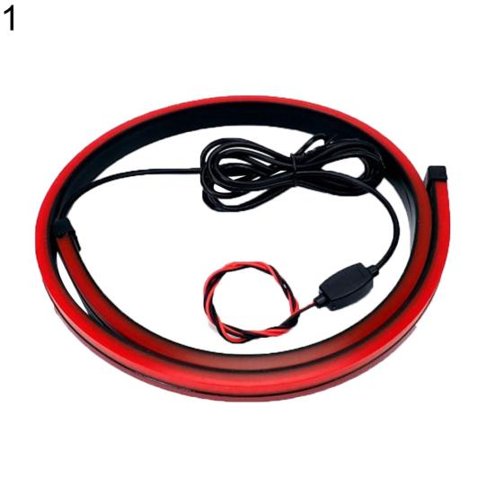 Lampă de avertizare de siguranță pentru parbriz spate cu bandă LED pentru coada vehiculului de 90 cm