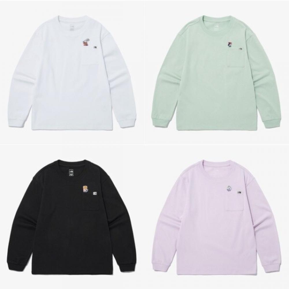 

North Space Kids Animate Long Sleeve Round Tee blacks/110