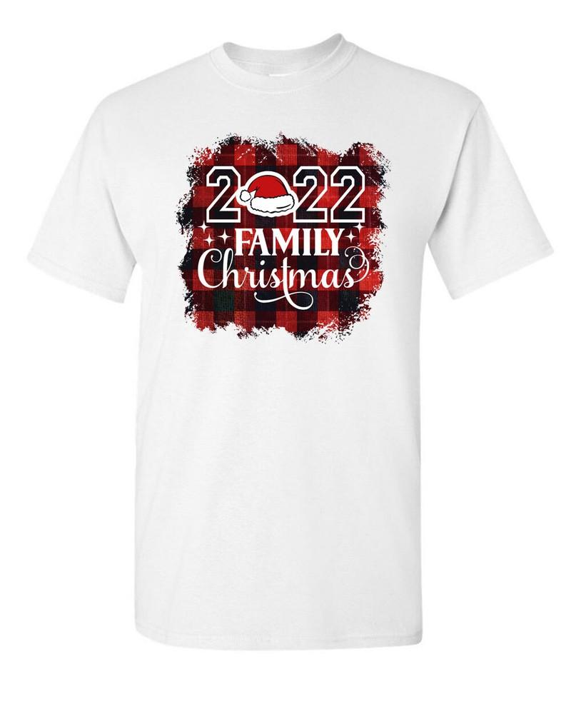 2022 Family Christmas T-shirt Family Matching T-shirt Unisex T-Shirt L