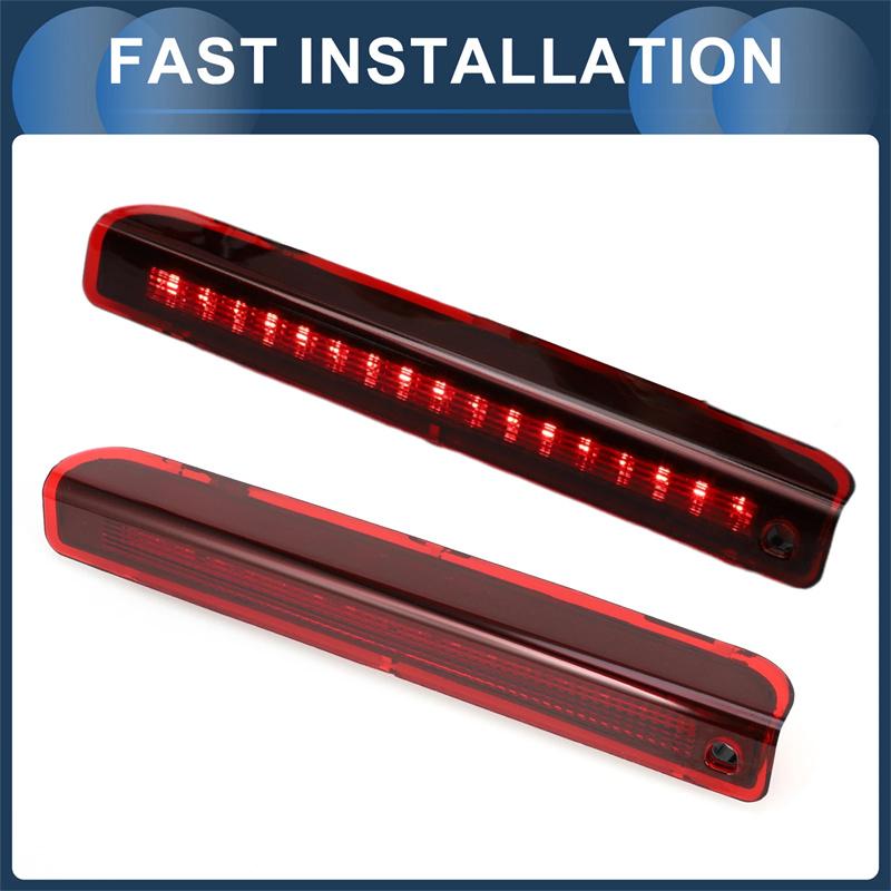 Third 3Rd Brake Light, Led Stop Lamp For Renault Megane Hatchback Mk3 2008-2016 Oe 265900006R Rear Tail Light Red Shell