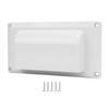 RV Side Air Vent Fan 12V 6W Air Exchange Side Air Vent Ventilation Exhaust Fan for RV Motorhome Caravan Yacht