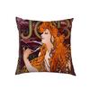 Oil Painting By Alphonse Mucha Cushion Covers Pillowcases Sofa Bedroom House Office Square Pillowcase Home Party Car BeddingbzAlphonsg,(1)