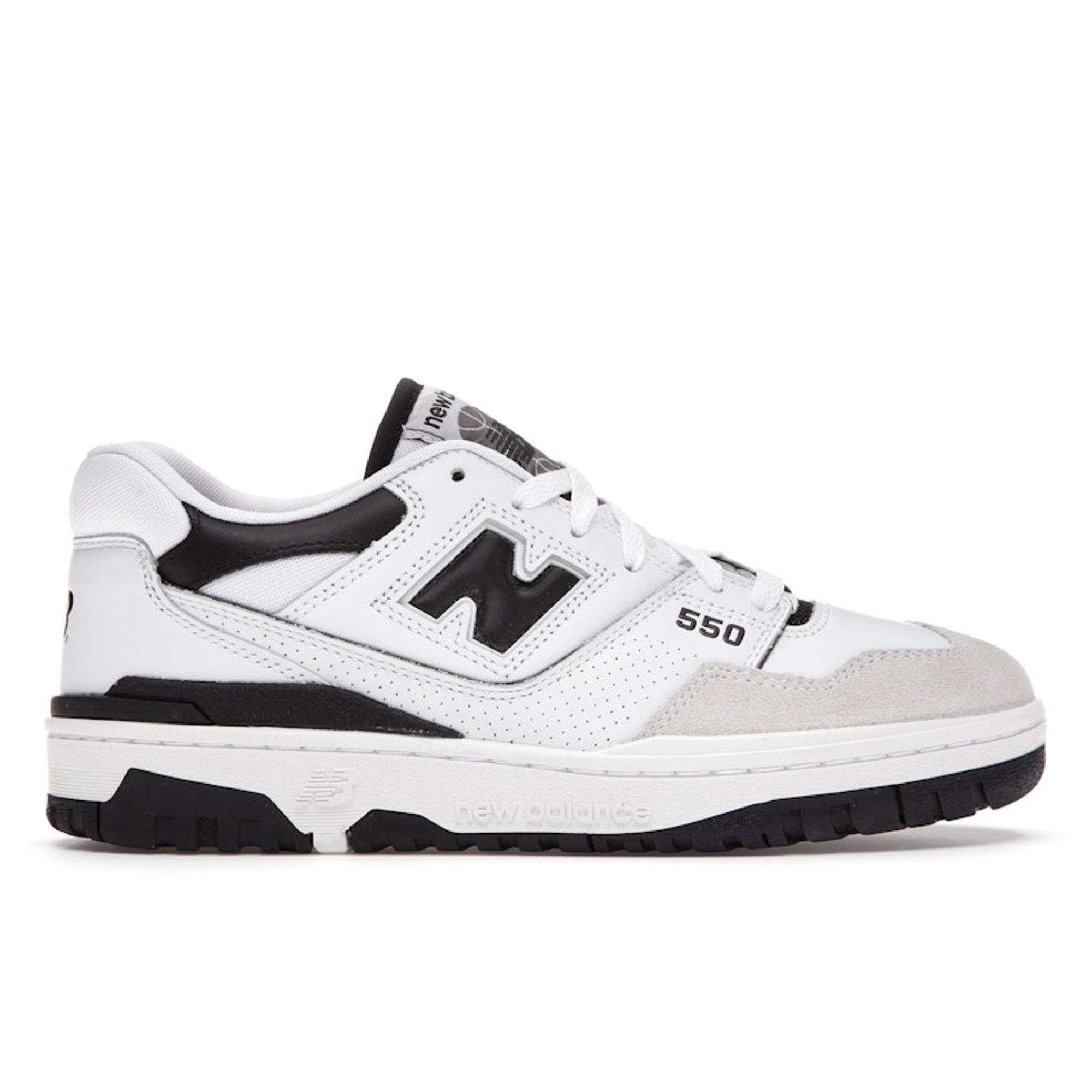 

Кроссовки унисекс New Balance 550 Sea Salt Black Белые BB550LM1 46.5