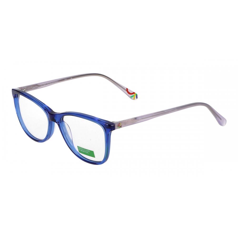 

United Colors Of Benetton 1063 696 Women Eyeglasses Transparent Blue/52