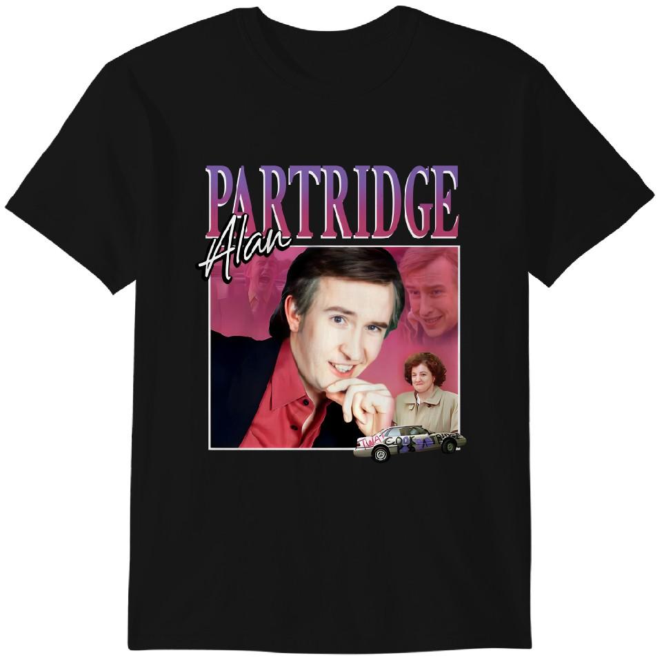 

Alan Partridge Unisex T-shirt, funny lynn, dan, tee, the office, xmas comedy tshirt. Classic T-shirt 4XL