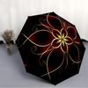 1pc Floral Mandala Automatic Opening/Closing Umbrella with Operation & Windproof Canopy - Folding Design, Holiday Gift yy260225173