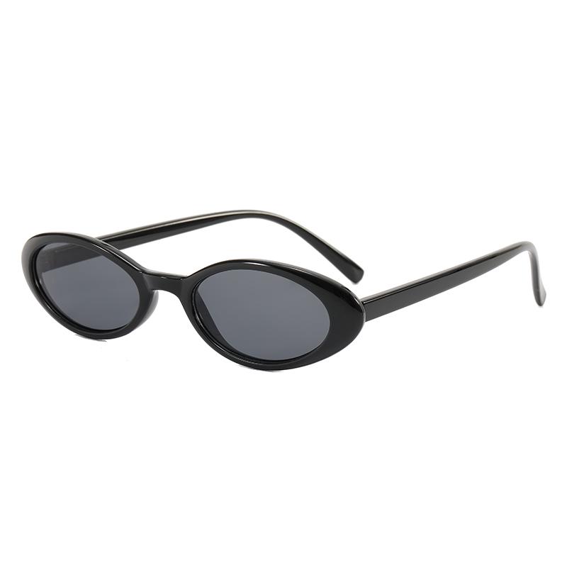 Superhot Eyewear 12763 Fashion 2021 Retro Vintage Cheap Plastic Small Oval Sunglasses PC