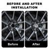 B5 VW For Volkswagen 4Pcs 56mm Car Tyre Wheel Center Hub Cap Badge Sticker Accessories For Volkswagen CC Polo Golf 4 5 6 7 Passa