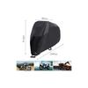 Motorcycle Cover, Scooter Cover, Waterproof, 210D Thick [Latest Model 200*90*100cm], Heat Resistant, Thick, Super Water Repellent Oxford Fabric,