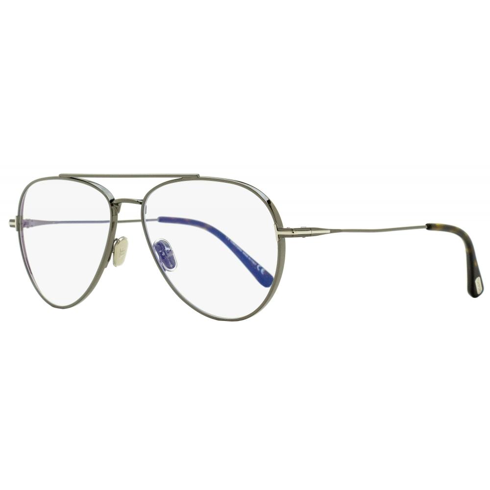 

Очки унисекс Tom Ford Blue Block TF5800B 008 Gunmetal Havana 56mm 008