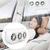 Solar Powered Car Exhaust Fan 5000RPM   Circulation Vehicle Cooling Vent Fan with USB Interface