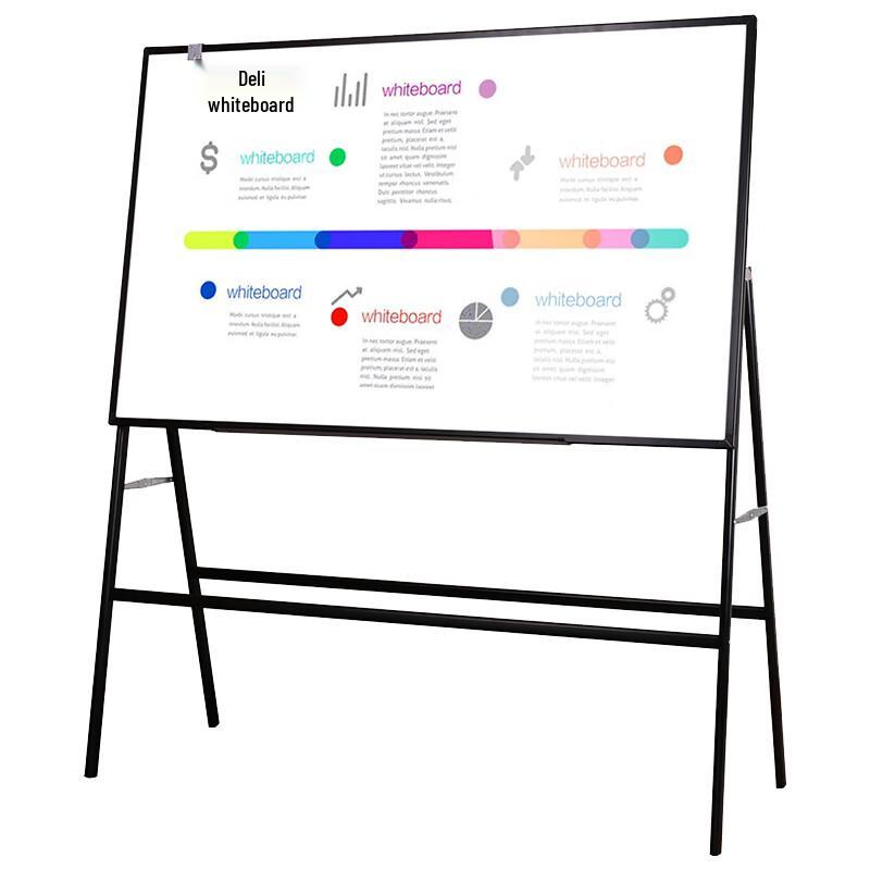 Deli 8785 Mobile Double-Sided Magnetic Whiteboard