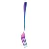 Fork Stainless Steel Western Style Tableware Flatware Suitable for Restaurant Kitchen HomeRainbow Colors