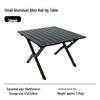 YIXI Portable Aluminum Roll-Up Camping Table