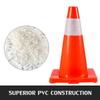 12Pack 18\" Traffic Cones, Safety Road Parking Cones PVC Base, Orange Traffic Cone with Reflective Collars, Hazard Construction Cones for Home Traffic