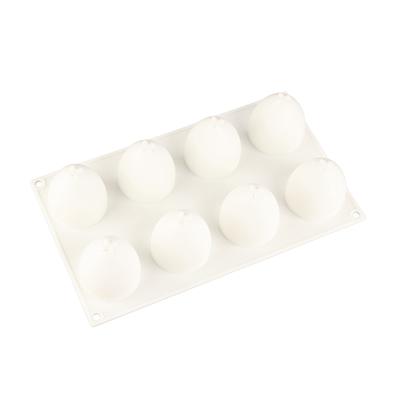 Egg Shape Cake Mold 8 Cavity Silicone Mold Non Stick DIY Pastry Mould