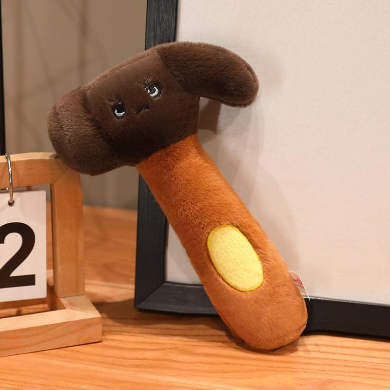 20cm Interessantes Reparaturwerkzeug Plüschpuppenhammer Schraubendreher Schraubstock Plüschtier Lernspielzeug Wachstumsinspirationsspielzeug 20cm