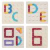 Montessori Baby Creative Toy Graphics Geometric Pegboard Puzzle with Cards Childhood Educational Toy for Preschool Children Kids