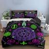Mystic Symbol Set Decoration Multiple Sizes Kid'S And Adults' Bedroom Exquisite 3Pc Bedding Set, Gift