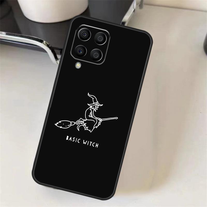 Gothic Witch Satan Case For Samsung Galaxy M53 M33 M23 M13 M14 M34 M54 M12 M22 M32 M52 M11 M51 M30s M31s Cover