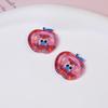 10pcs Dopamine Color Apple Translucent Buttons for Crafts Resin Accessories Clothing Sewing Supplies Sweaters Materials