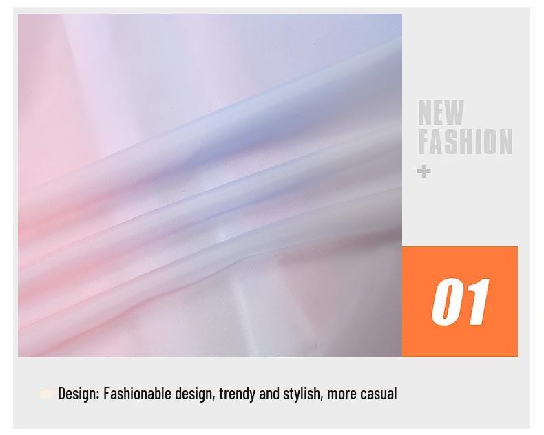 Men's Gradient Print Hooded Sun Protection Jacket - Trendy Summer Long Sleeve Outerwear