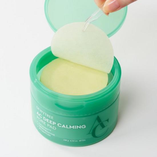 DEWYTREE AC Control Ex Deep Green Calming Pad 180g, 60 Pieces, 2ea
