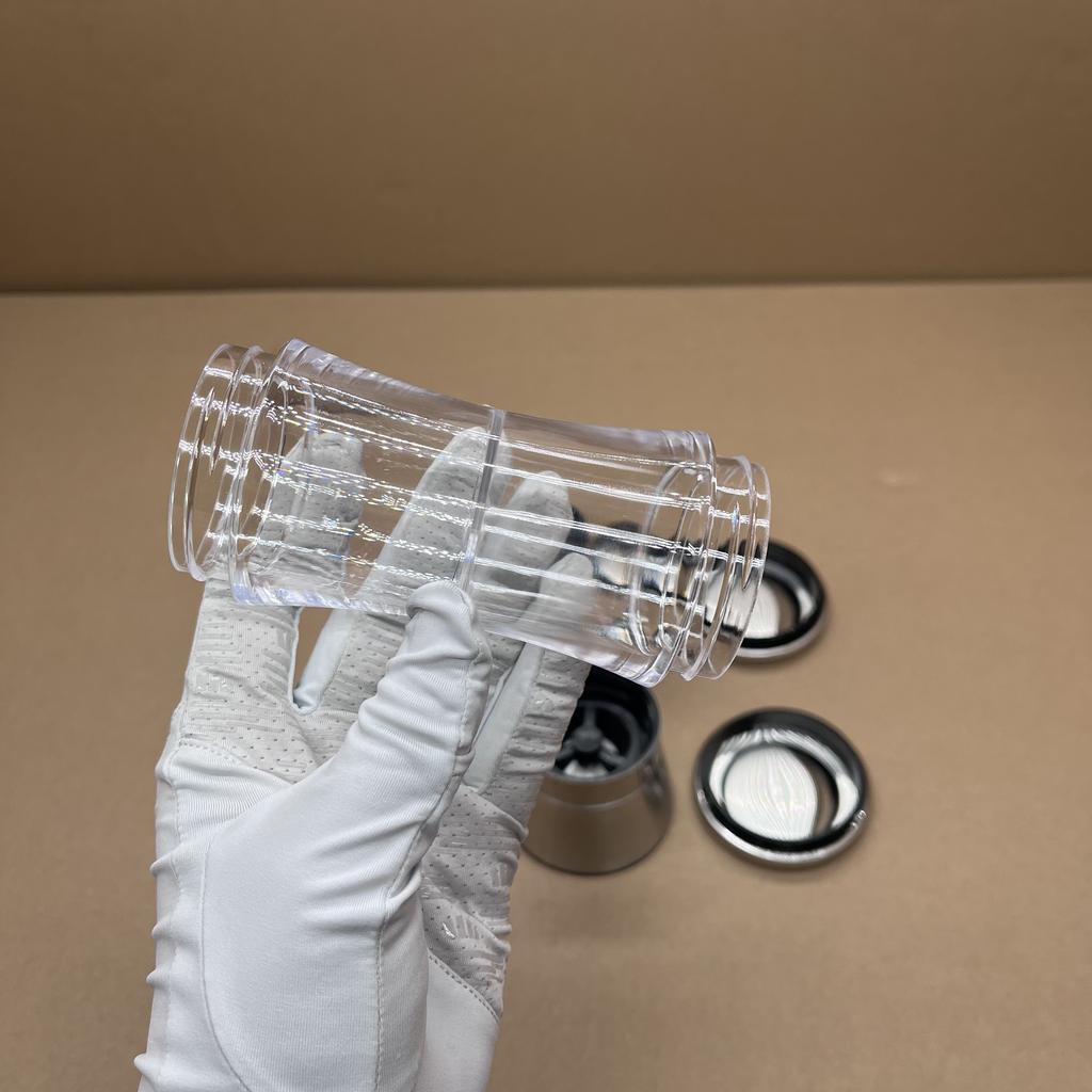 Double-Headed Stainless Steel Manual Spice Pepper Grinder Mill  For Grinding Pepper And Sea Salt