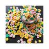 Flower Clay Slices Mixed Flower Non Edible Sprinkle Spring Themed Polymer Clay Sprinkles for Nail Art Supplies, Shaker and Slime