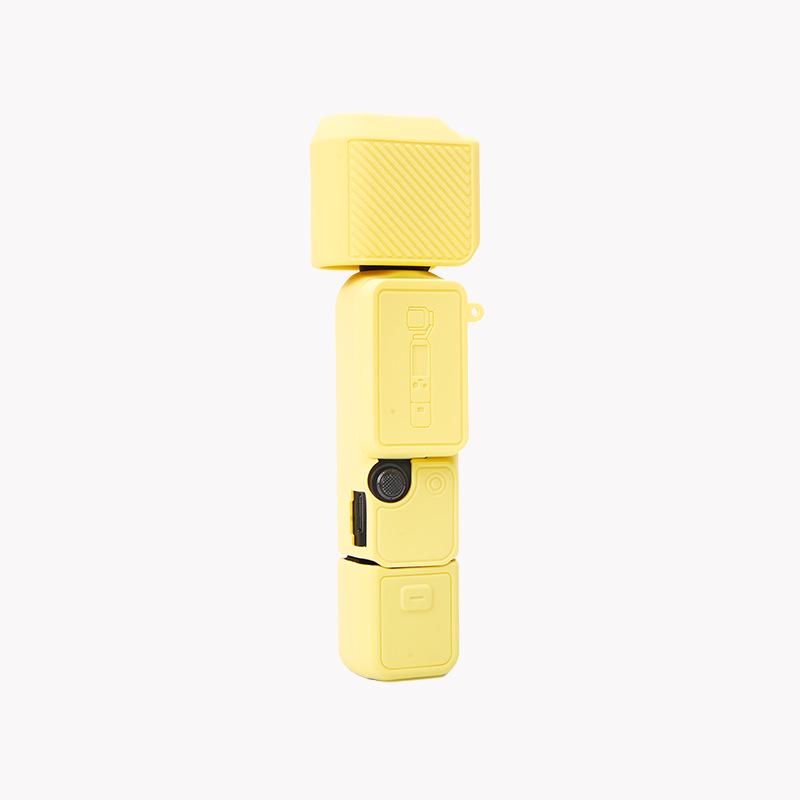DJI Pocket 4/3 Silicone Protective Case with Screen & Drop-proof Desktop Base